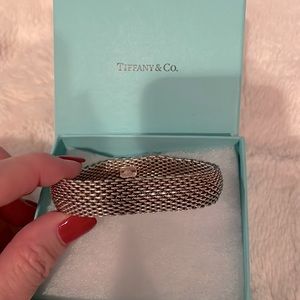 Tiffany & Co. Sterling Silver Somerset Mesh Bracelet